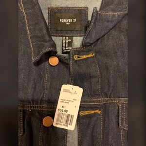 New With Tags XL Jean Jacket